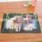2016 Hot sale OEM 3d table mat Customizable cute puppy home friends PP placemat coaster pattern
