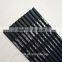 7" standard size hexagonal shape sharpened black linden wood 2.2mm lead black knight HB pencil