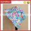 K-376 Fashionable Unisex Satin Lined Printed Pattern Cotton Bucket Hat Floral Printing Bucket Hat