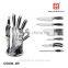 Chef knife Utility knife Scissors 8PCS kitchen knife set the kitchen knives