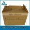 customized Gloss Lamination Corrugated Box with handle