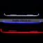 auto accessories led door sill moving scuff plate door sill plate for peugeot 508 308 307