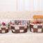 7 hand woven - pastoral style - straw - Storage Basket - Storage Basket - water basket - sundry basket - woven baskets