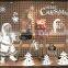christmas ornament decoration winter waterproof christmas wall sticker santa claus christmas window sticker
