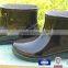 Black Kids PVC Rain Boots with high quality