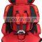 2015 three position seat with 5 point safety child carseat fit for 9mons to 11 year child pass ECER4.04 fit for eu marketing.