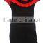 V neck Maternity dress with contrasting neck frill design