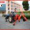 CE 3 point hitch pto towable cheap mini backhoe loader from China