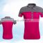 2016 New Style Outdoor Quick Dry Women's Lapel T-shirt Short Sleeve Biking Clothing Breathable Women T-Shirt
