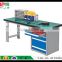 TJG CHINA Workbenches, Anti-Static Workbench Line Bench Belt Wear Leather Working Table TJG-1201F