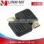 LINK-MI LM-H90 Full HD Video HDMI Male to Female Video Connector Adapter