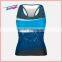 Cheerleading tank tops sublimation low MOQ in China