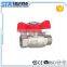 ART.1010 Full Port 3/4" BSP female Thread Turn to 3/4" BSP male Thread Brass Ball Valve with lever handle for water gas oil air