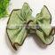 Natural Jute Woven Fabric Ribbon Star Bow, Gift Bow, Christams Bow