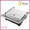 4-Slice brushed stainless steel housing sandwich panini bread ham press