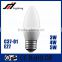 2016 hot sale C37 3W 220-240v E27 B22 E14 led light bulb