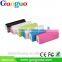 Guoguo LED torch colorful 2200mAh cute portable power bank for iphone6/7