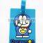 Animation Funny Custom Shape Travel Bag Tag Soft PVC Luggage Tag