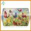 creative new design melamine tray with handle