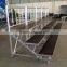 Customized 6061-T6 folding three layers aluminum Plywood Platform stage for group photo taken