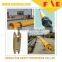 Bridge foundation use Yuchai YCR 160 rotary drilling machine interlocking and friction kelly bar