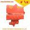 construction professional hydraulic pedrail long spiral pile hammer / pile driver