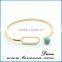 Women charms gold bracelets and bangles for sale made in china