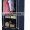 Protable Cupboard Hanging Rail Clothes Storage Wardrobe Closet