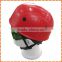 red high quility and good safety helmet, engineering safety helmet specifications