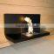 90 Degree Bent Good Quality Stainless Steel Bio Ethanol Wall Fireplace Real Fire