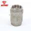 Superior quality 200wog vertical stainless steel thread check valve