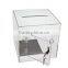 SourceOne Medium 8 Inch Premium Clear Acrylic Ballot Box Donation Box Cube
