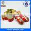 Christmas Gift Candy Chocolate Cookie Tin Can Packaging Tin Box With Funny Bear Shaped