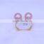 2016 New Double Pearl Ring Designs For Female