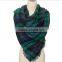 Wholesale Oversized Multi Color Tartan Plaid Scarf