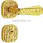 Hot sale good quality door handle brass ME628 3G with golden plated