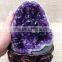 Hot sale nature fortunate amethyst geode crystal for business gift