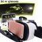 2016 HTOMT 3D VR BOX 2.0 case Google Cardboard Virtual Reality Headset 3D VR Glasses for 3.5 - 6.0 IOS Android Smartphones