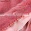 wholesale pink short mink women winter fur coat mink with fox fur