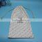 Hot sale drawstring closure muslin calico cotton backpack bags with logo printed