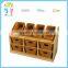 Wholesale custom high quality wooden preschool classroom furniture wooden storage unit storage cabinet for kids