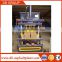 2016 house construction automatic soil clay interlock brick machine