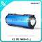 2016 portable charger 5000mah power bank with speaker from guangzhou with LED torch