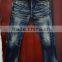 Custom High quality vintage wash distressed Japanese selvedge jeans denim selvedge denim jeans (LOTV012)