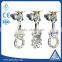 electric hard seal knife gate valve stainless steel material