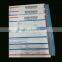 multi-ply various sizes carbonless printed invoice bills with barcode
