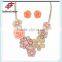 No.1 Yiwu Exporting Commission Agent Wanted Western Style Garment Necklace Set Earring Jewelry Set for Young Girls
