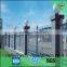 Euro Style Free Standing Metal Palisade Fence / Wrought Iron Fence Panel Hot Sale