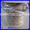 braided nylon anchor line with spliced eye and thimble
