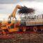 3 wheels cane grapple loader working in Indonesia